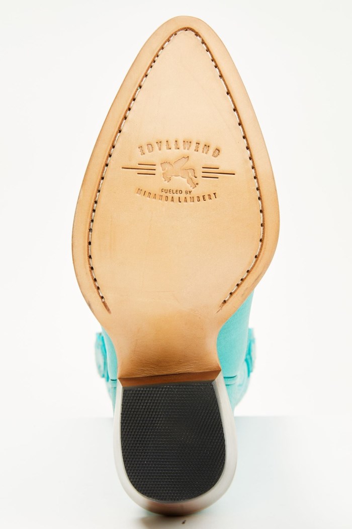 Special Offer Idyllwind Women's Charmed Life Turquoise Leather Western Boots - Round Toe | Turquoise