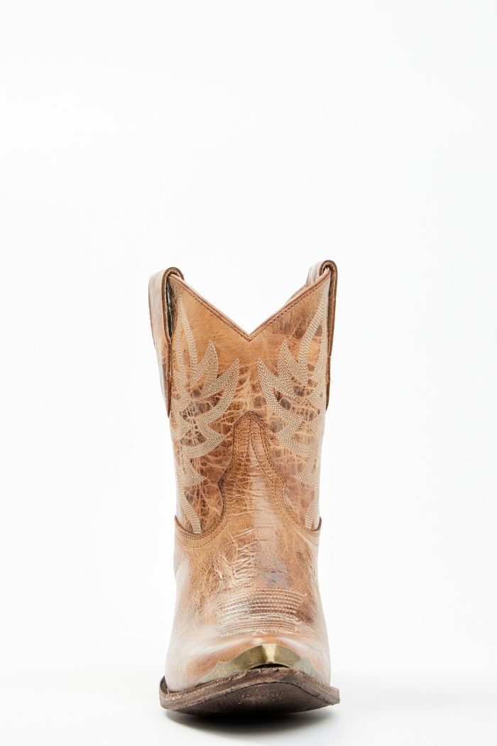 Special Offer Idyllwind Women's Wheels Dublin Taupe Leather Western Booties - Round Toe | Taupe