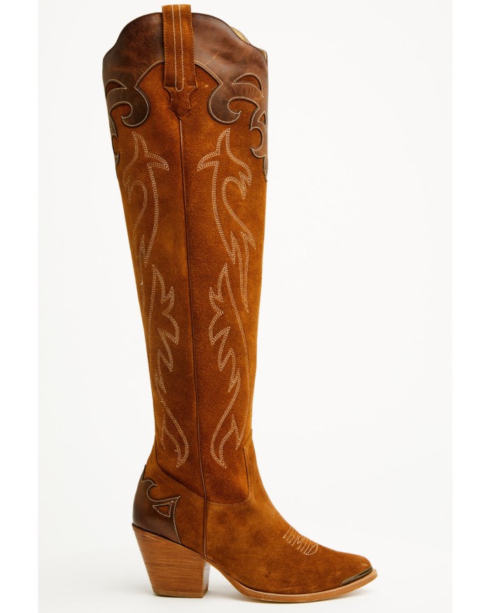 Special Offer Idyllwind Women's Cordero Suede Tall Western Boots - Round Toe | Brown