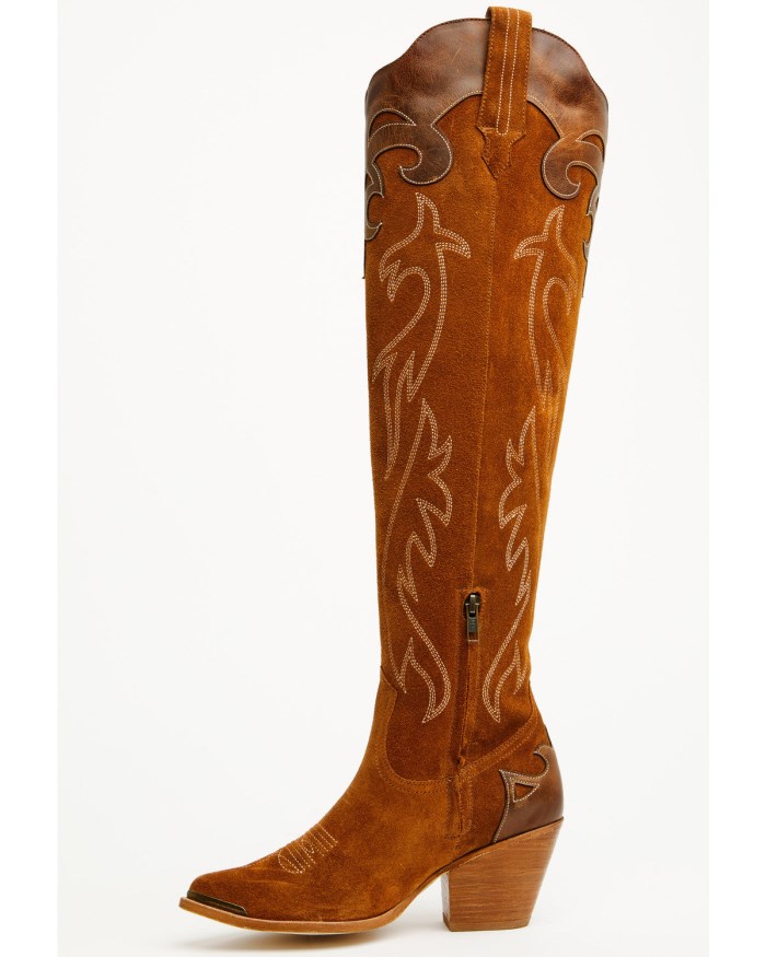 Special Offer Idyllwind Women's Cordero Suede Tall Western Boots - Round Toe | Brown