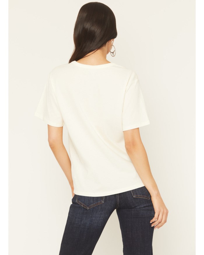 Special Offer Idyllwind Women's Wild And Western Short Sleeve Graphic Tee | Cream