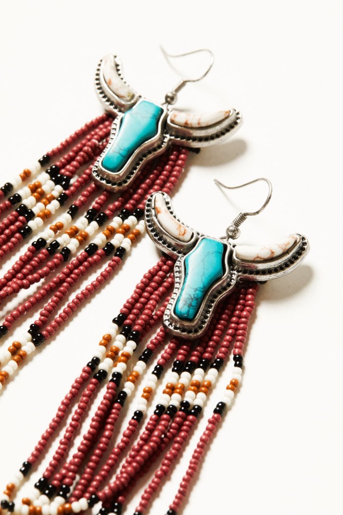 Special Offer Idyllwind Women's Riverbend Seed Bead Fringe Earrings | Multi