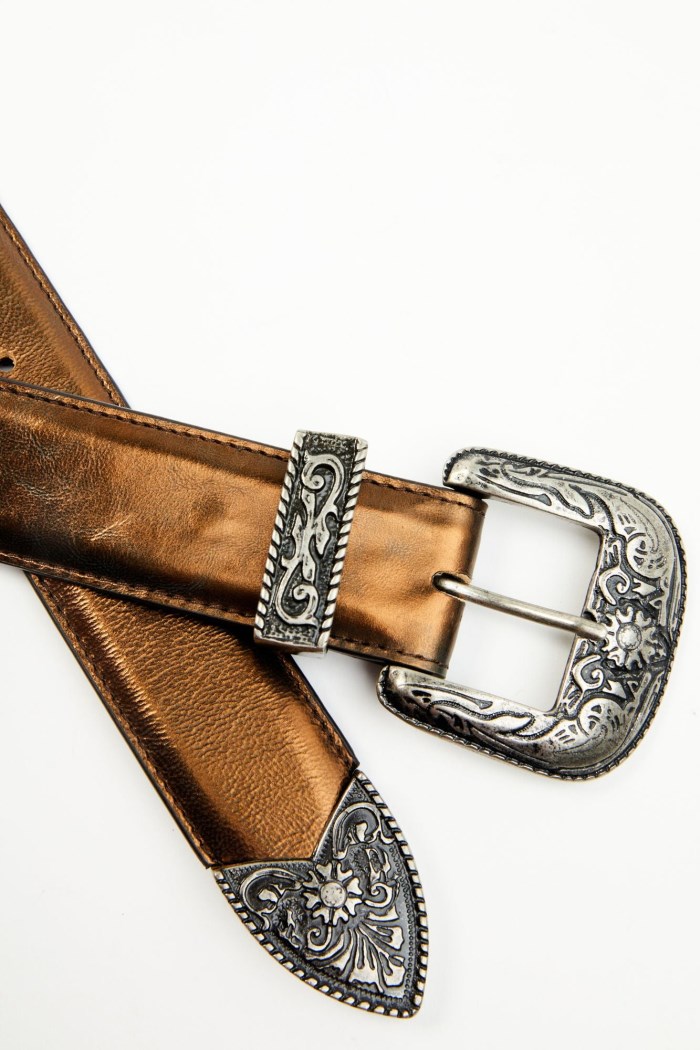 Special Offer Idyllwind Women's Bronze Patina Western Belt | Bronze