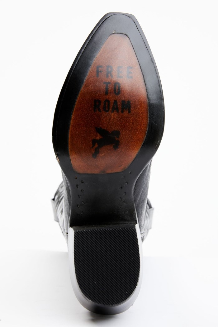 Special Offer Idyllwind Women's Wheeler Black Western Performance Boots - Snip Toe | Black