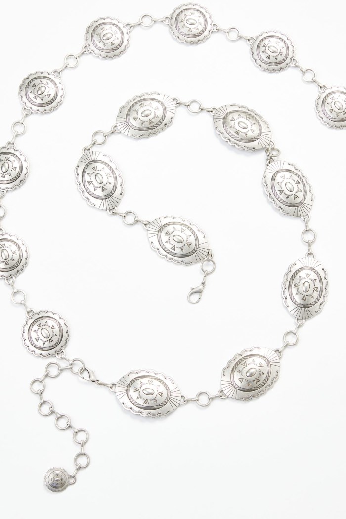 Special Offer Idyllwind Women's Silver Spur Chain Belt | Silver