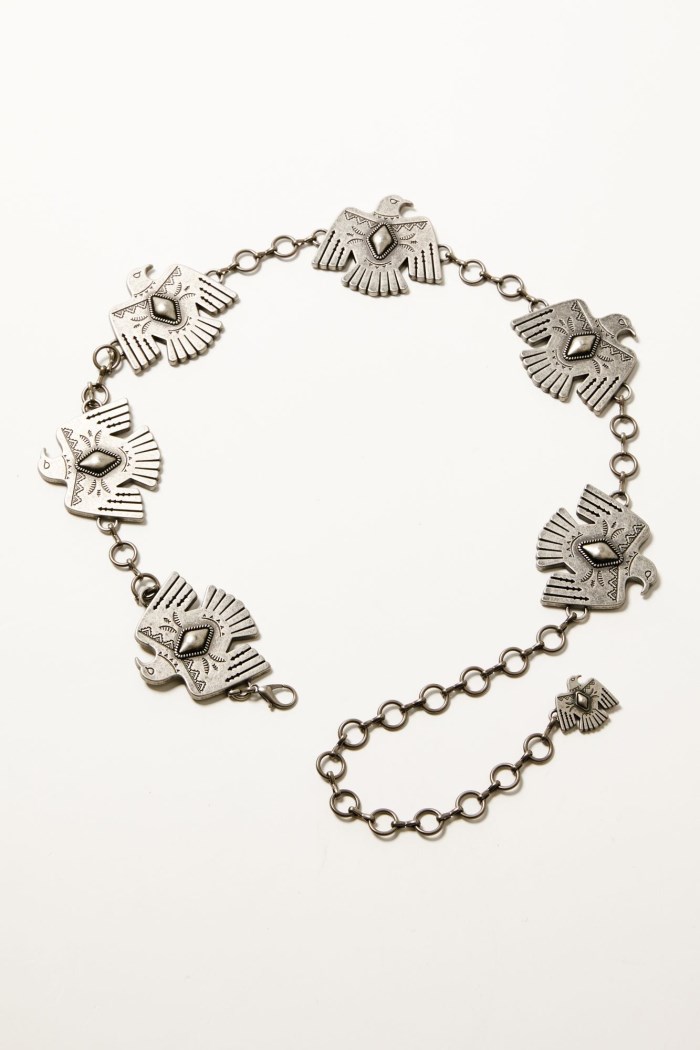 Special Offer Idyllwind Women's Thunderbird Chain Belt | Silver