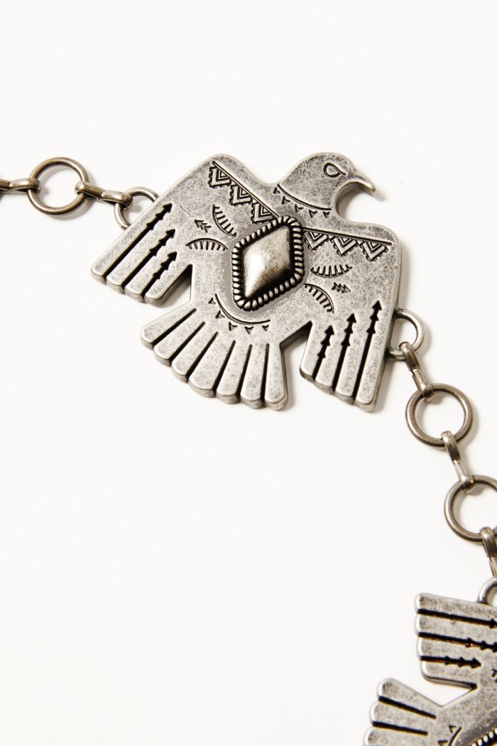 Special Offer Idyllwind Women's Thunderbird Chain Belt | Silver