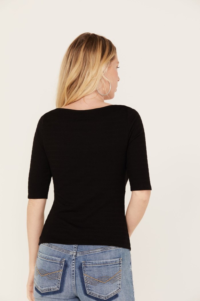 Special Offer Idyllwind Women's Carson Twist Front Top | Black