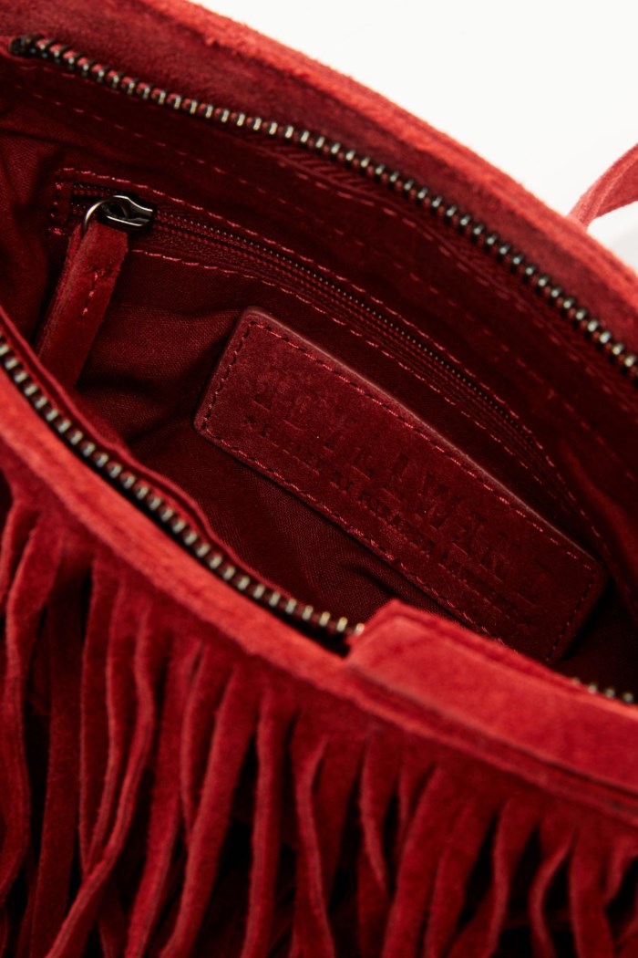 Special Offer Idyllwind Women's Camarillo Suede Fringe Crossbody Bag | Red
