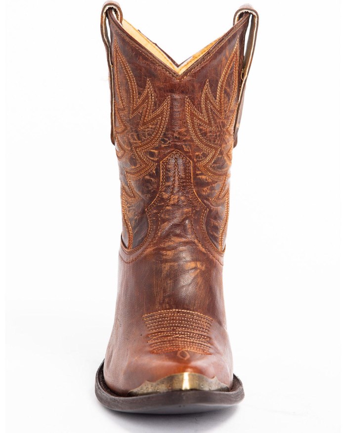 Special Offer Idyllwind Women's Wheels Brown Leather Western Booties - Round Toe | Brown