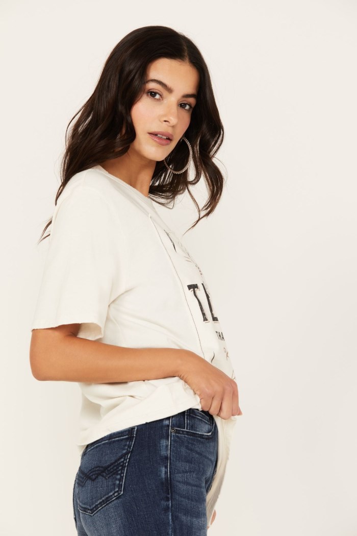 Special Offer Idyllwind Women's Shot Of Tequila Short Sleeve Graphic Tee | Ivory