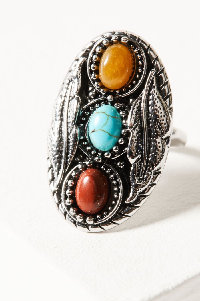 Special Offer Idyllwind Women's Zuric Statement Ring | Silver