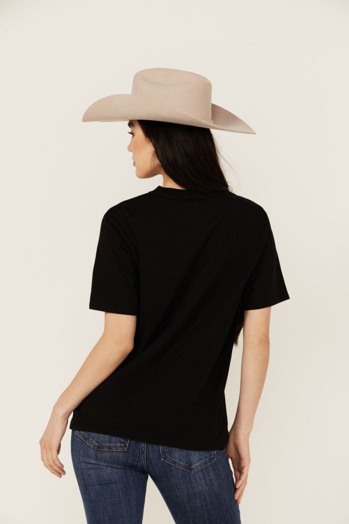 Special Offer Idyllwind Women's Howdy Darlin Short Sleeve Boyfriend Graphic Tee | Black