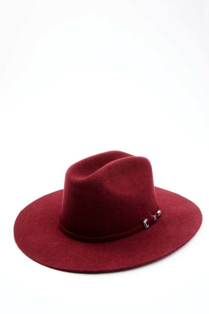 Special Offer Idyllwind Women's Wild Rancher Wool Felt Western Hat | Burgundy