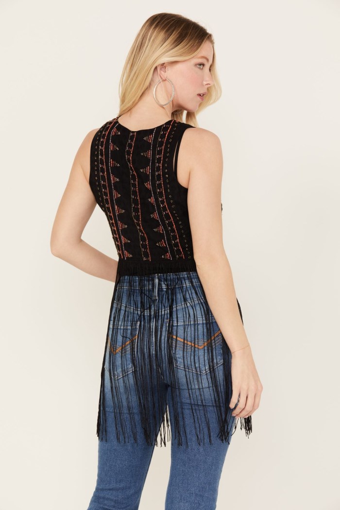 Special Offer Idyllwind Women's Juniper Beaded Vest | Black