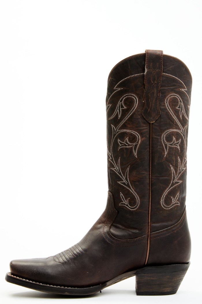 Special Offer Idyllwind Women's Midnight Train Performance Western Boot w/Comfort Technology - Square Toe | Dark Brown