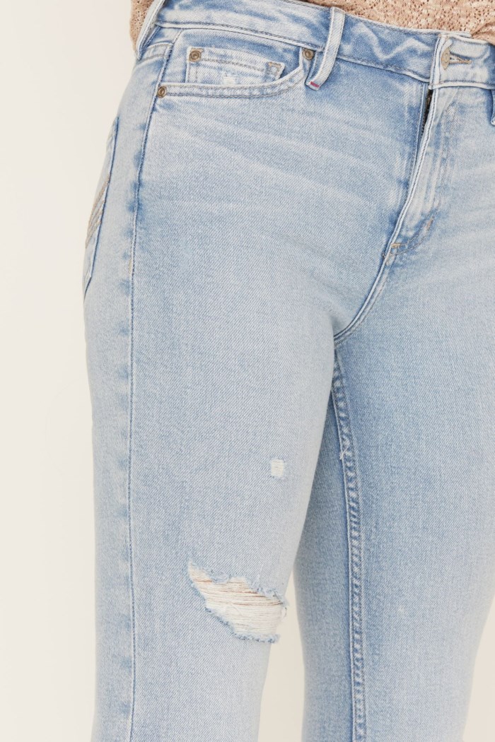 Special Offer Idyllwind Women's Melbourne Medium Wash High Risin Distressed Bootcut Jeans | Medium Wash