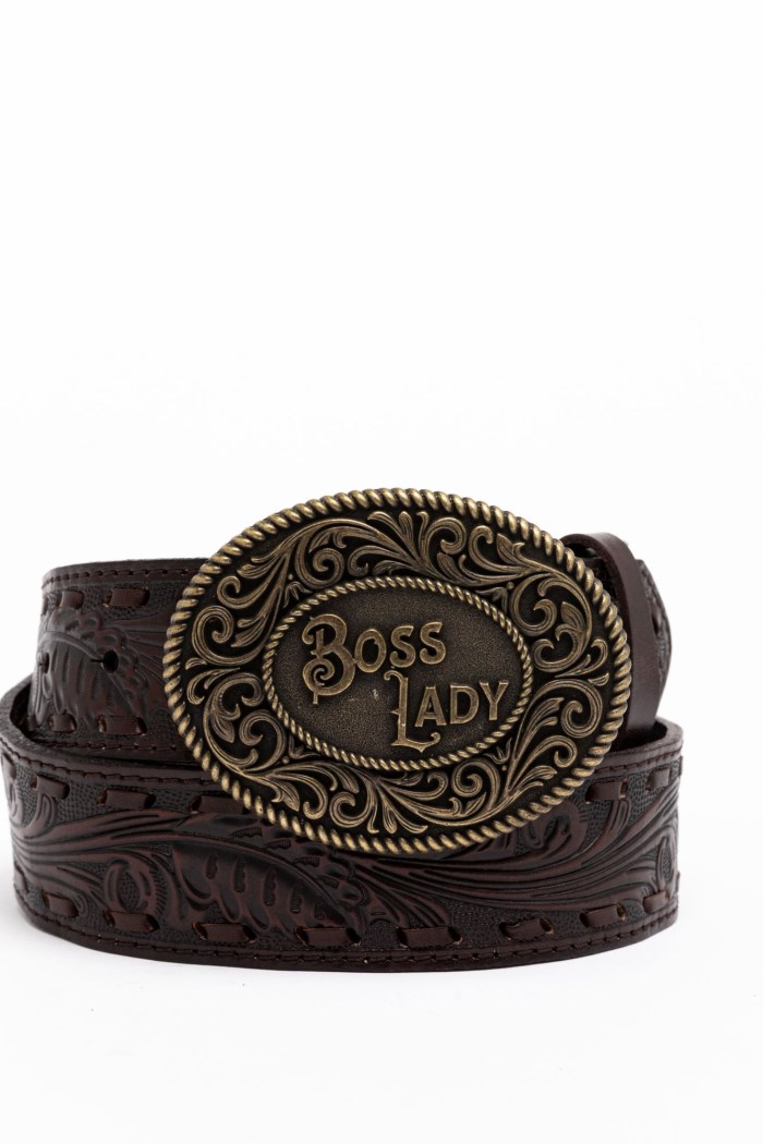 Special Offer Idyllwind Women's She's The Boss Belt | Brown