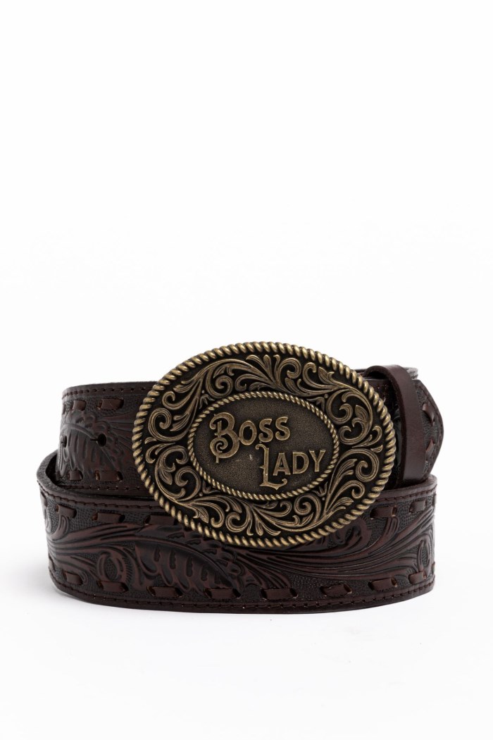 Special Offer Idyllwind Women's She's The Boss Belt | Brown