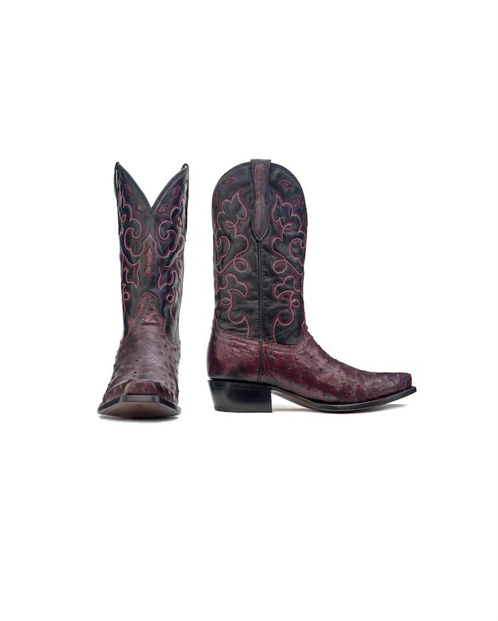 RUJO STYLISH OUTLET MEN'S THE GAVIN (LIMITED RUN)-Black Cherry | FREE DELIVERY