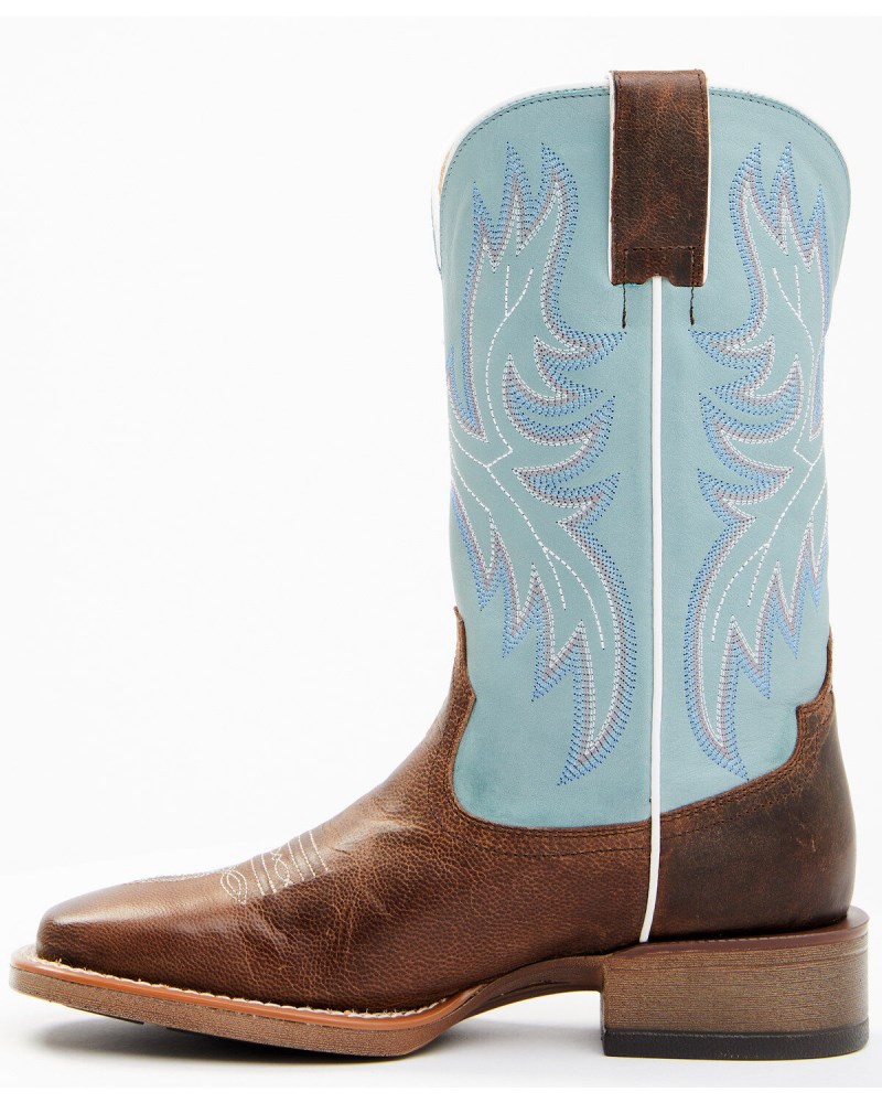 Quick Ship Shyanne Latest Stryde Women's Western Performance Boots - Square Toe | Blue