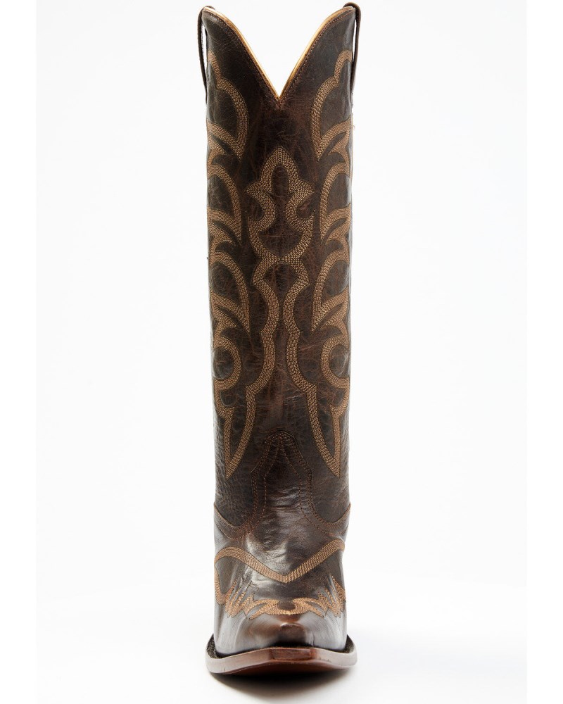 Quick Ship Shyanne Latest Women's High Desert Western Boots - Snip Toe | Brown