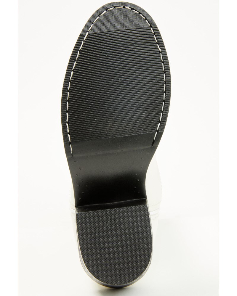 Quick Ship Shyanne Latest Girls' Cassie Western Boots - Round Toe | White