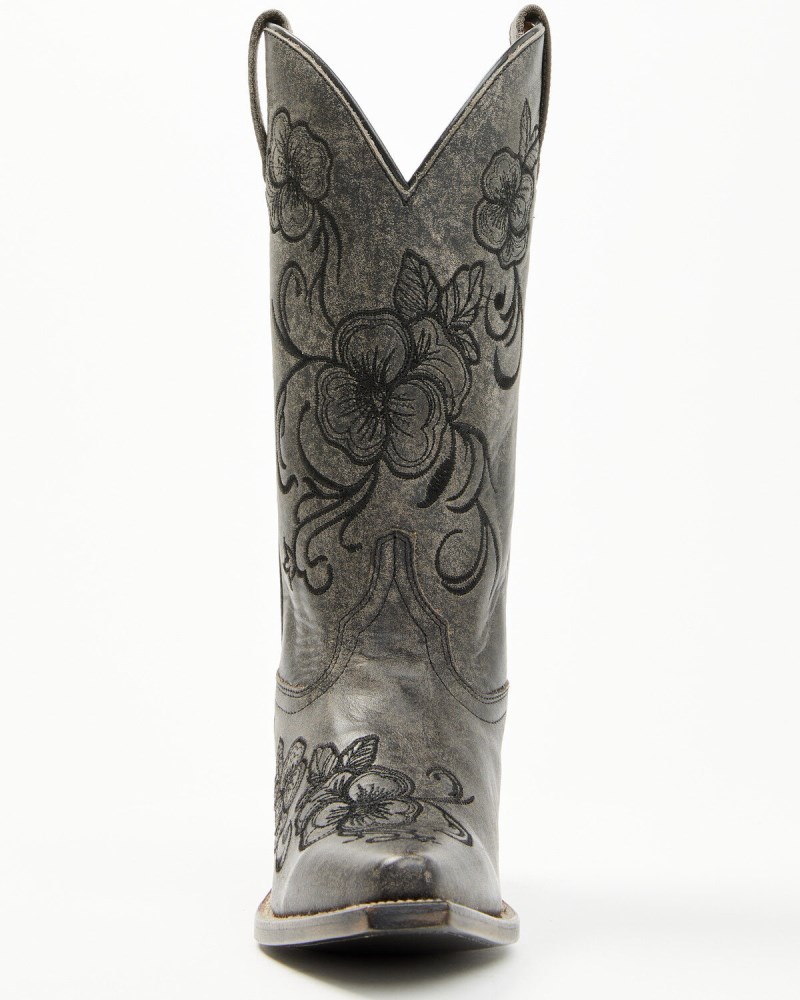 Quick Ship Shyanne Latest Women's Lasy Western Boots - Snip Toe | Black