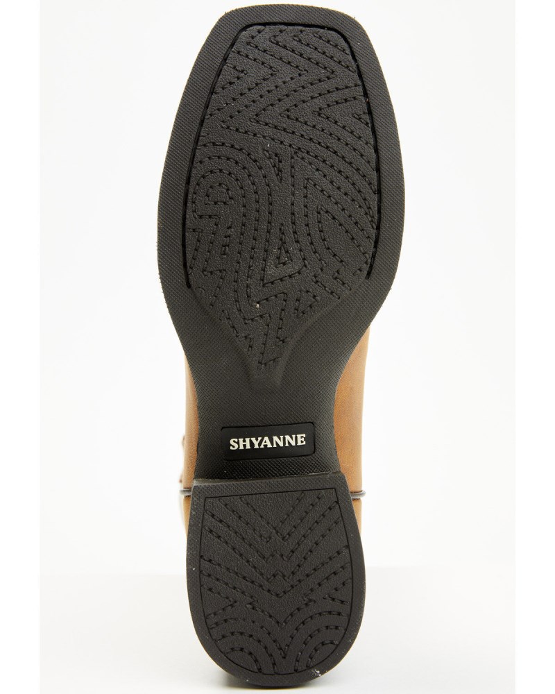 Quick Ship Shyanne Latest Soltice Women's Flynn Western Boots - Broad Square Toe | Cream