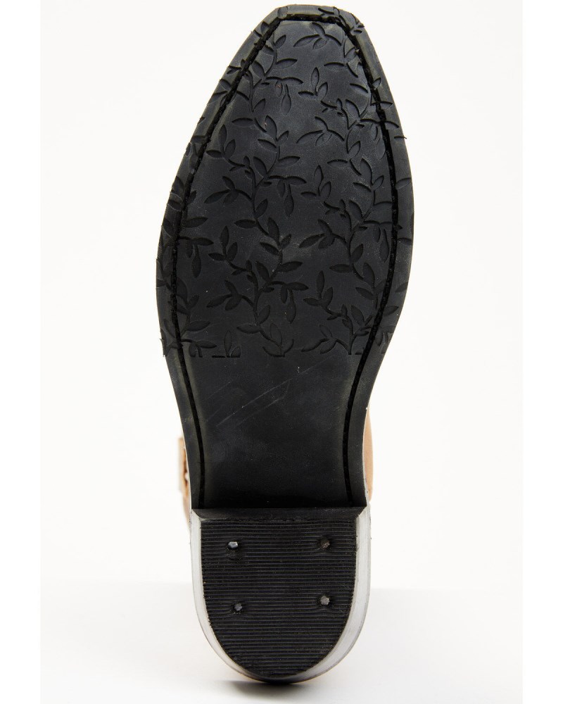 Quick Ship Shyanne Latest Girls' Little Maisie Western Boots - Snip Toe | Brown