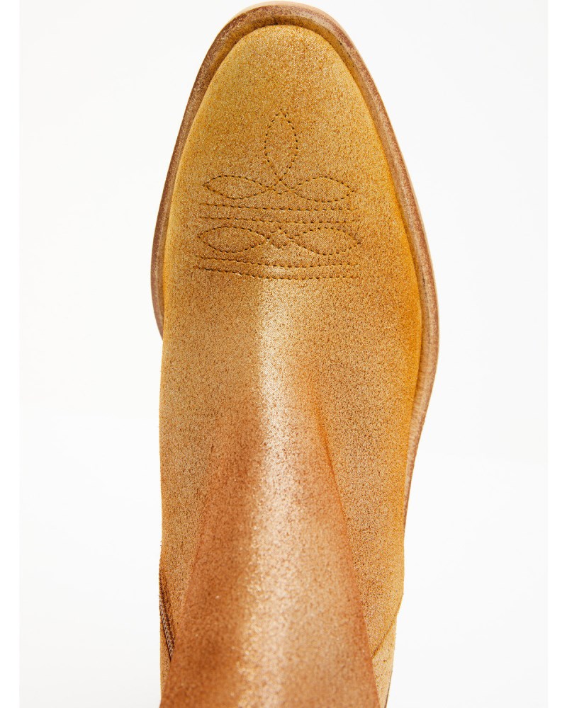 Quick Ship Shyanne Latest Women's Goldie Western Boots - Round Toe | Gold