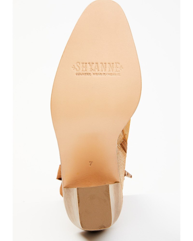 Quick Ship Shyanne Latest Women's Goldie Western Boots - Round Toe | Gold