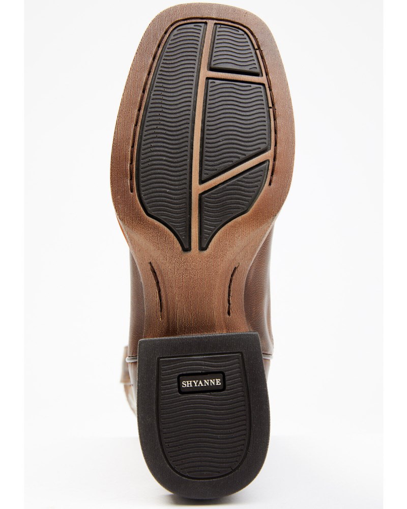 Quick Ship Shyanne Latest Stryde Women's Western Performance Boots - Square Toe | Brown