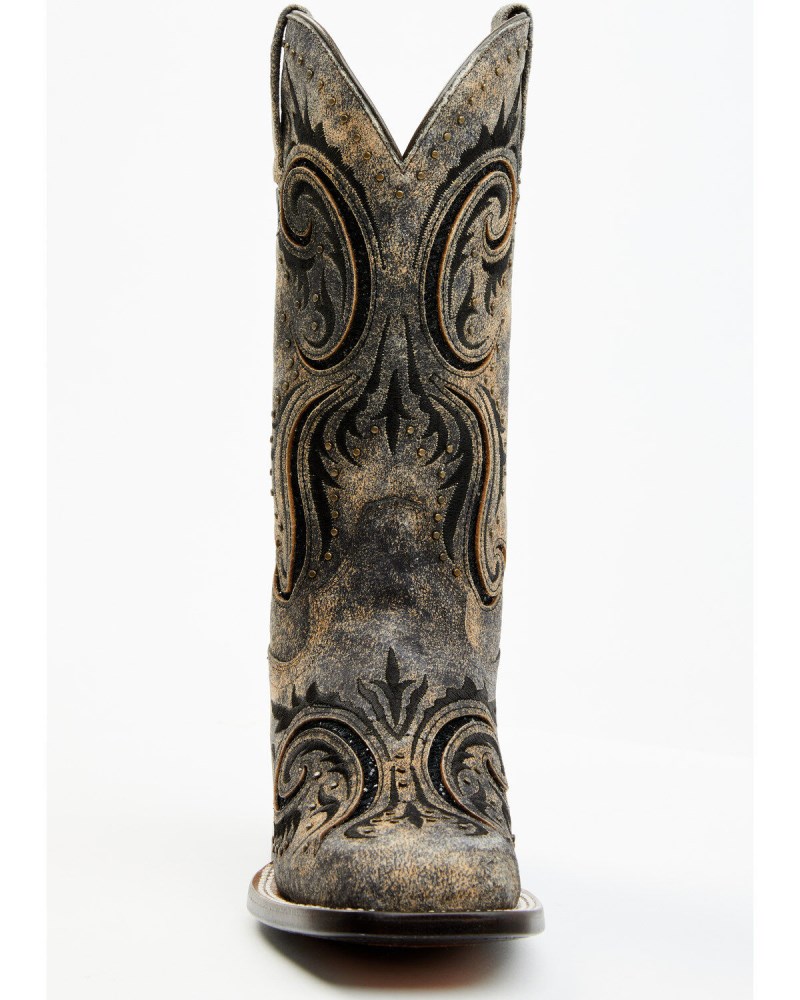 Quick Ship Shyanne Latest Women's Glenna Western Boots - Broad Square Toe | Brown