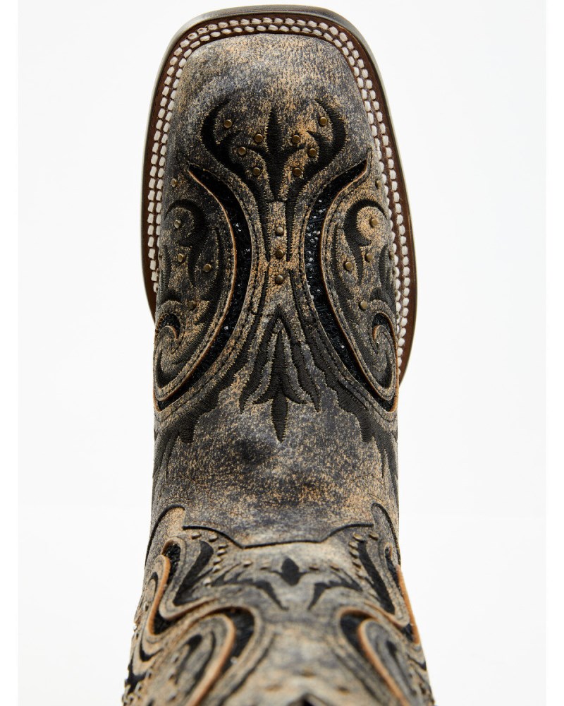 Quick Ship Shyanne Latest Women's Glenna Western Boots - Broad Square Toe | Brown