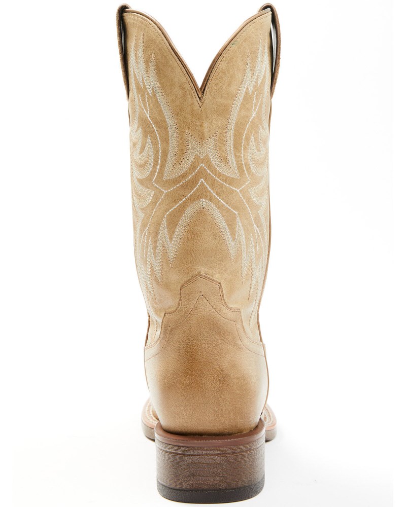 Quick Ship Shyanne Latest Stryde Women's Western Boots - Broad Square Toe | Natural