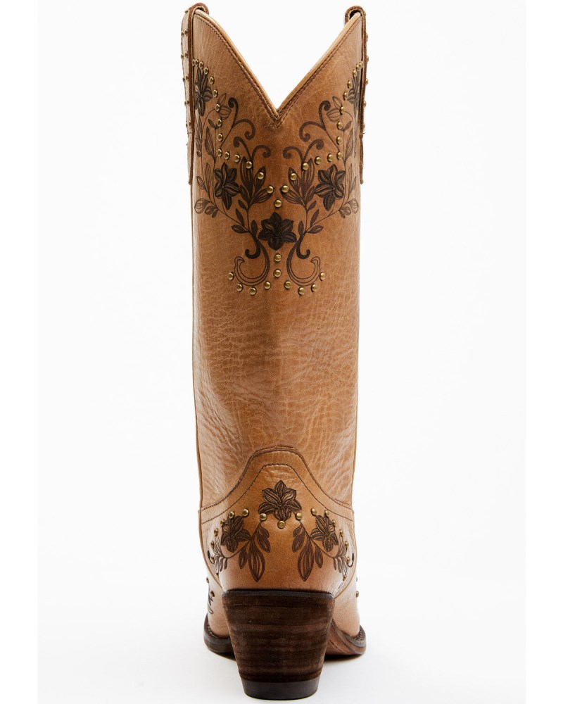 Quick Ship Shyanne Latest Women's Dahlia Western Boots - Snip Toe | Tan