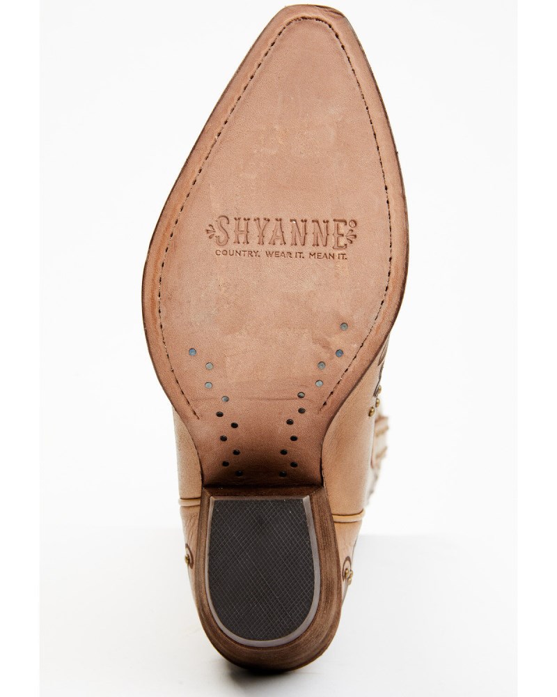 Quick Ship Shyanne Latest Women's Dahlia Western Boots - Snip Toe | Tan