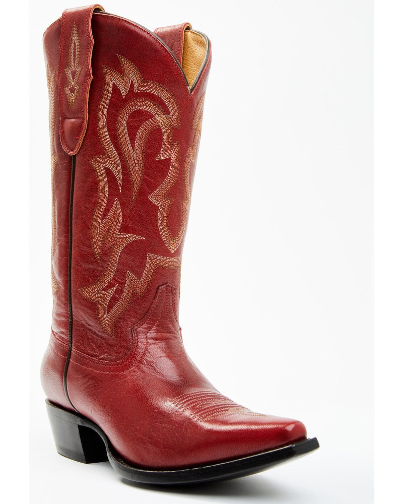 Quick Ship Shyanne Latest Women's Lucille Western Boots - Snip Toe | Red