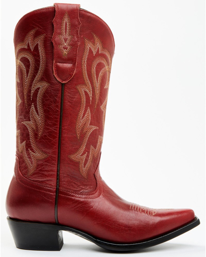 Quick Ship Shyanne Latest Women's Lucille Western Boots - Snip Toe | Red