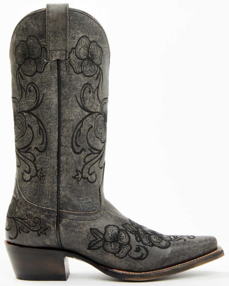 Quick Ship Shyanne Latest Women's Lasy Western Boots - Snip Toe | Black