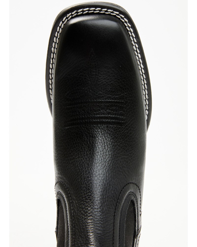 Quick Ship Shyanne Latest Stryde Women's Chelsea Boots - Square Toe | Black