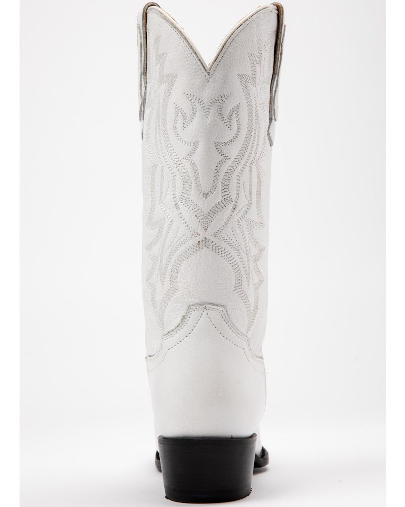 Quick Ship Shyanne Latest Women's Blanca Western Boots - Round Toe | White