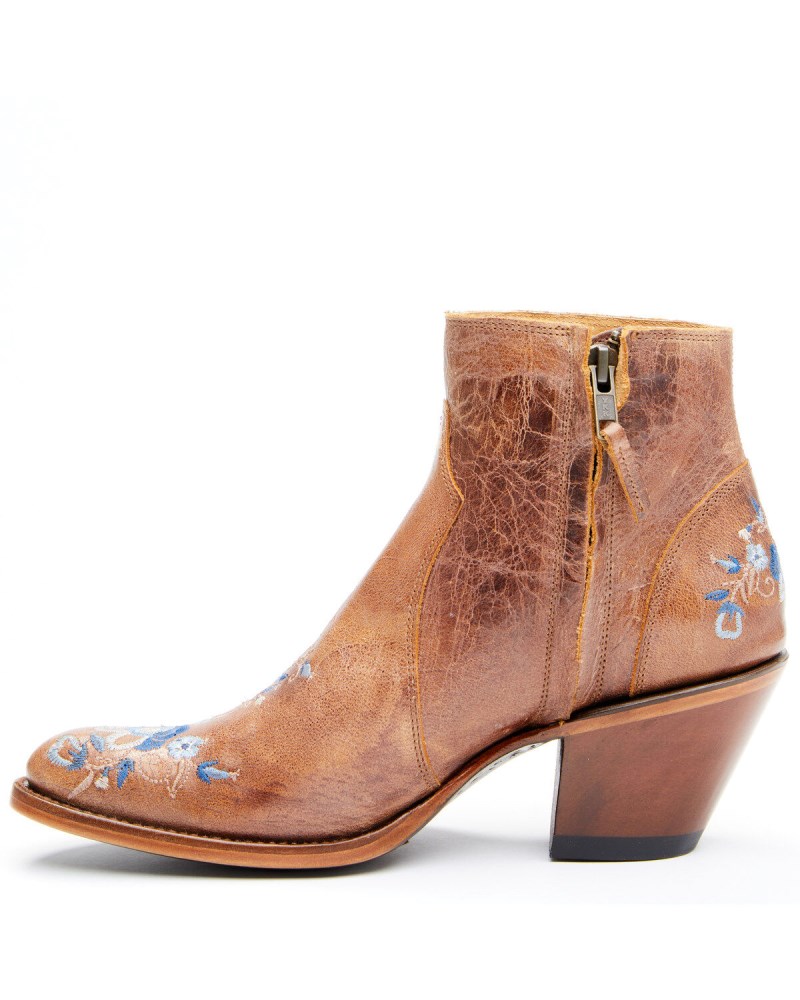 Quick Ship Shyanne Latest Women's Tillie Fashion Booties - Round Toe | Brown