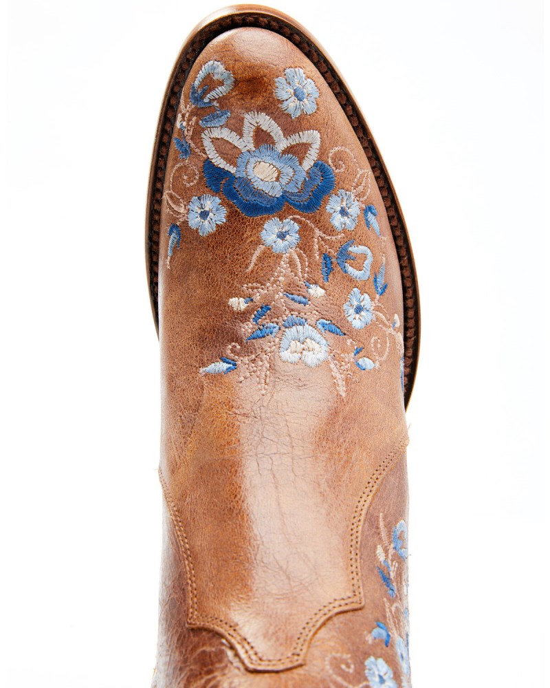 Quick Ship Shyanne Latest Women's Tillie Fashion Booties - Round Toe | Brown