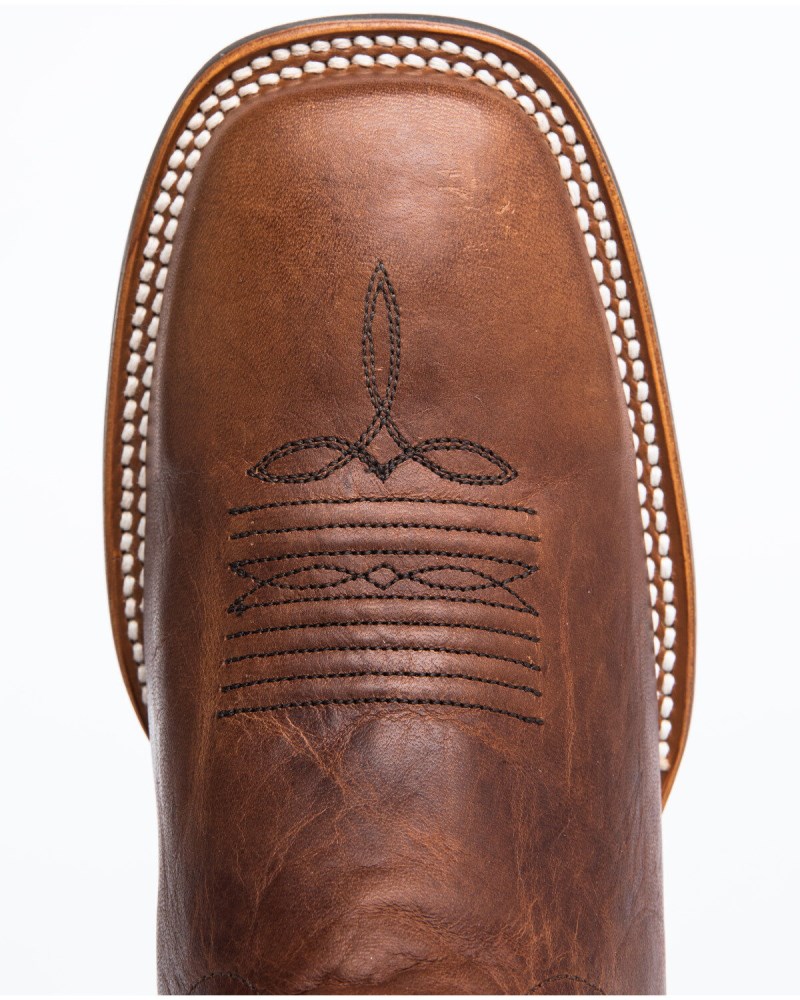 Quick Ship Shyanne Latest Women's Spark Xero Gravity Western Performance Boots - Broad Square Toe | Brown