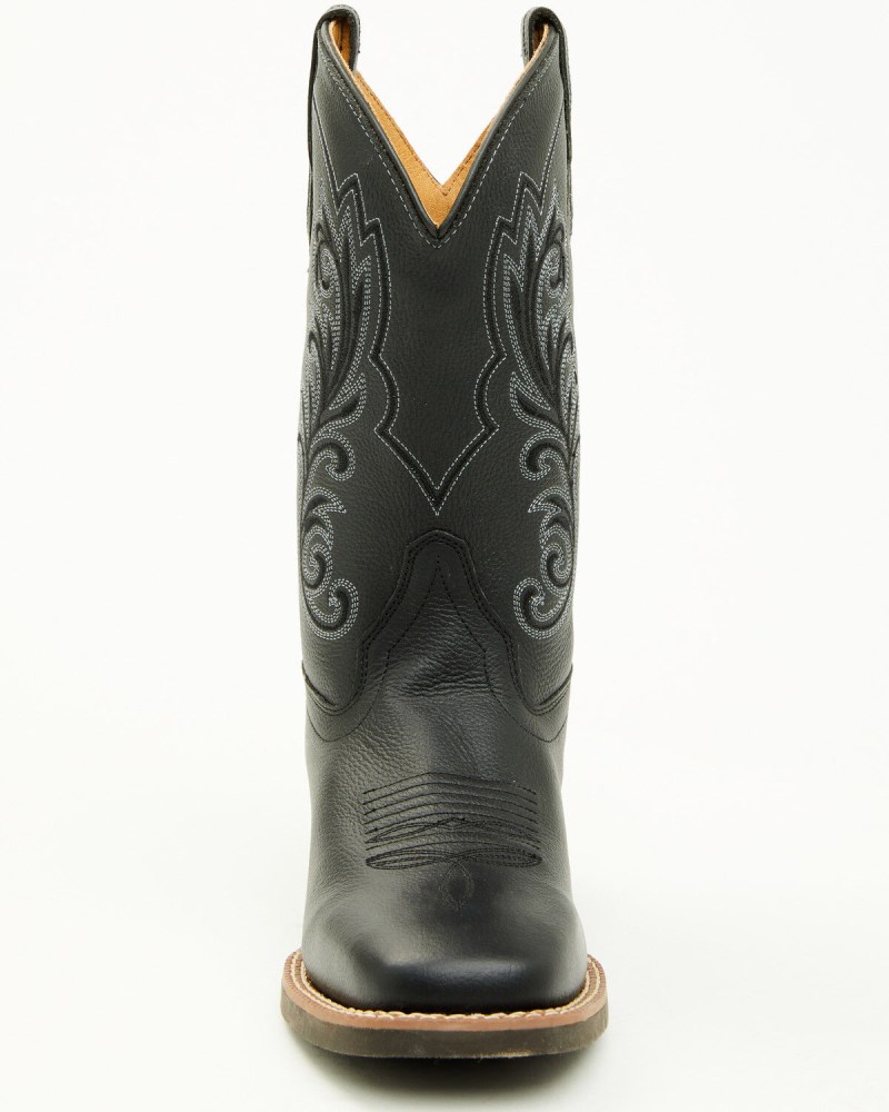 Quick Ship Shyanne Latest Soltice Women's Faye Short Western Boots - Broad Square Toe | Black