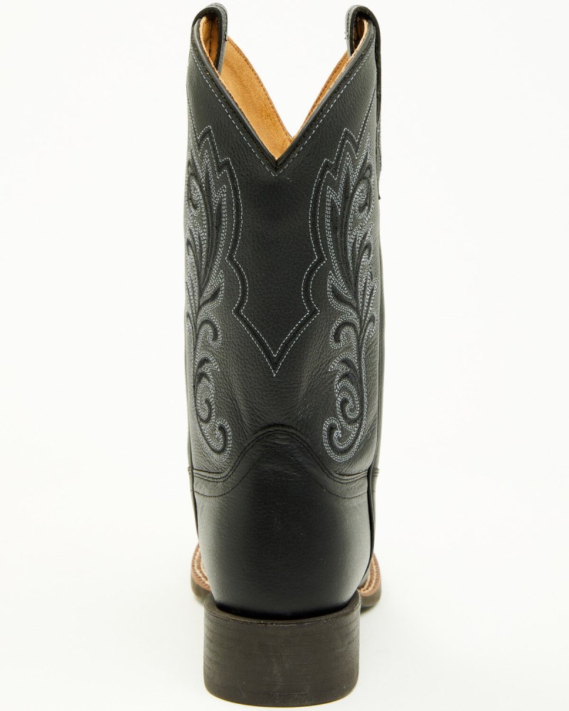 Quick Ship Shyanne Latest Soltice Women's Faye Short Western Boots - Broad Square Toe | Black