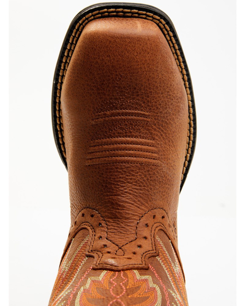 Quick Ship Shyanne Latest Women's Drifting Western Work Boots - Composite Toe | Brown