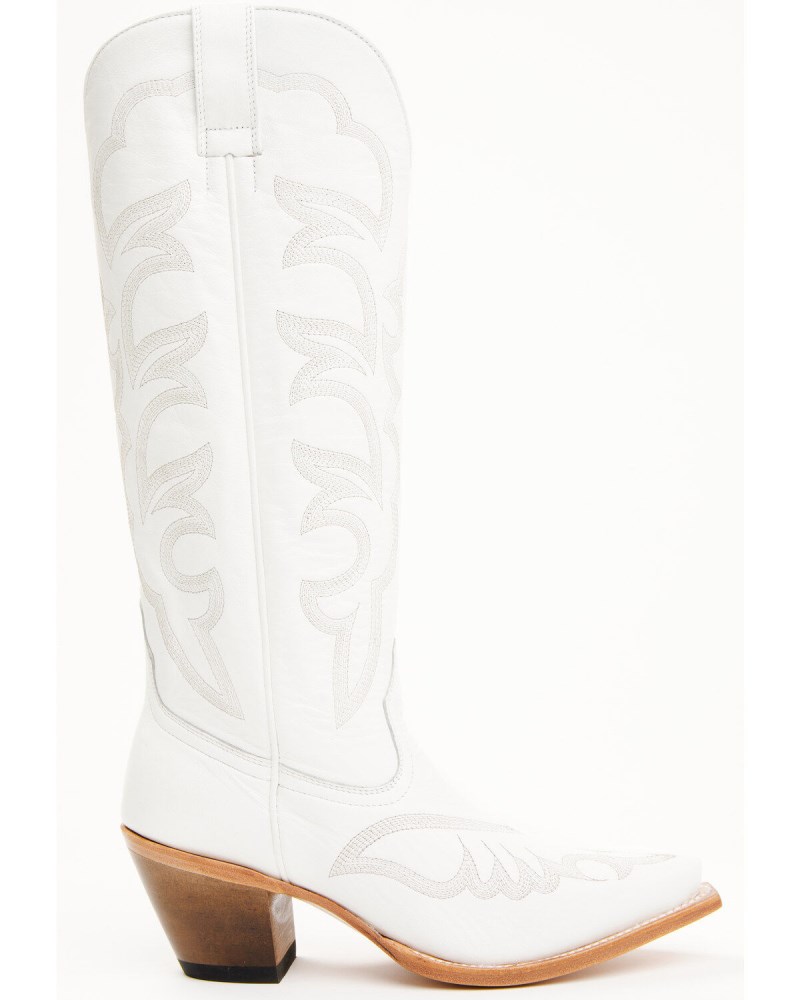 Quick Ship Shyanne Latest Women's High Desert Western Boots - Snip Toe | White